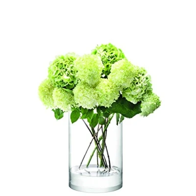 Image of LSA Column Vase/Candleholder H40 x Ø30cm Clear 1 unit Handmade Glass CO29