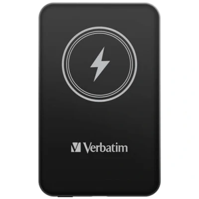 Image of Verbatim WLess PwrBnk 5000 Black 32240