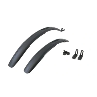Image of Discount Bike Mudguard Set 26 27.5 29&#039;&#039; 700C Wheel MTB Hybrid Fender Clip On 60mm, Black