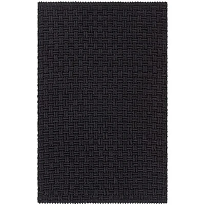 Image of JOTEX Bath Mat, Polyester, Black, 50 x 80 cm, 3