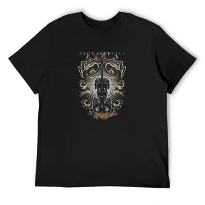Image of Questions Apocalyptica Symphony of Destruction Mens Graphic T Shirt L Black