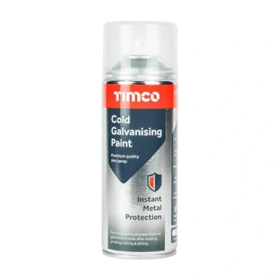Image of TIMCO Cold Galvanising Paint Zinc Spray 380ml