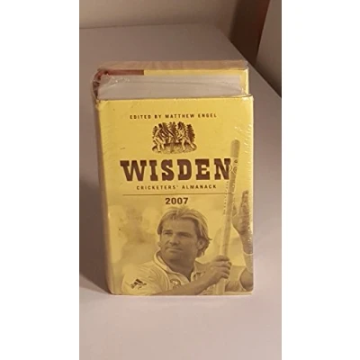 Image of Wisden Cricketers&#039; Almanack 2007 (Large Format) Cased.