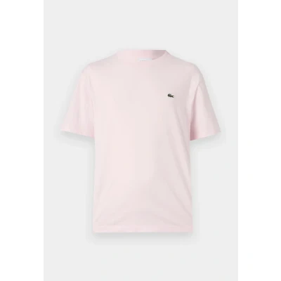 Image of Lacoste Basic Tshirt, Men&#039;s, Size: Large, Flamingo