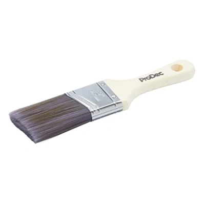 Image of ProDec 2 Inch Woodworker Short Handle Paint Brush for a Smooth Finish Painting with Emulsion, Gloss, Satin, Undercoat, Primer, Woodstain, Varnish on Walls, Ceilings, Wood, Metal, 50 mm