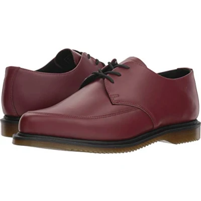 Image of Dr. Martens Unisex Adults Willis Stud Originals Core Leather Creeper Shoe Oxblood Smooth 11