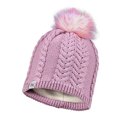 Image of Buff Women&#039;s Nina Lilac Sand Knitted Polar Hat Kids, blue, One Size UK