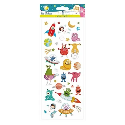Image of Craft Planet Stickers, Multi, One Size