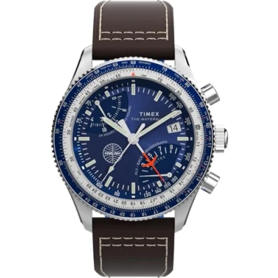 Image of Timex Gents x Pan Am Waterbury Fly Back Chronograph TW2W97200