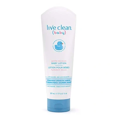Image of Live Clean Baby Gentle Moisture Lotion, 7.7 oz.