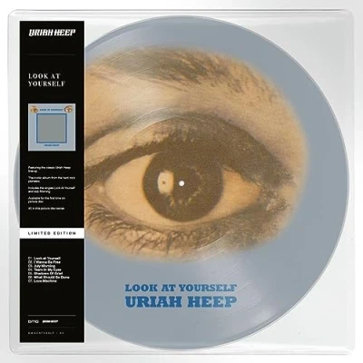 Image of Uriah Heep Look At Yourself 2023 UK picture disc LP BMGCAT533LP