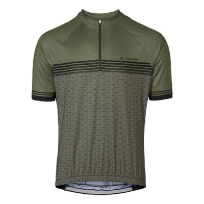 Image of VAUDE Men&#039;s Posta Hz Tricot Ii T Shirt, Cedar Wood, S