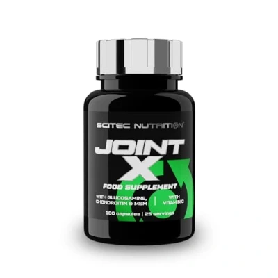 Image of Scitec Nutrition Joint X, Food Supplement Capsules with glucosamine sulfate, Gelatin, chondroitin Sulphate, msm and Vitamin C, 100