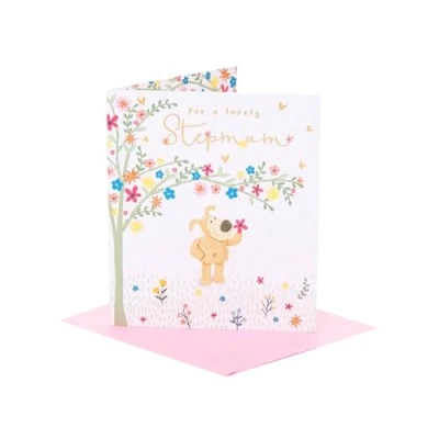 Image of Boofle Mother&#039;s Day Card for Stepmum Cute Design