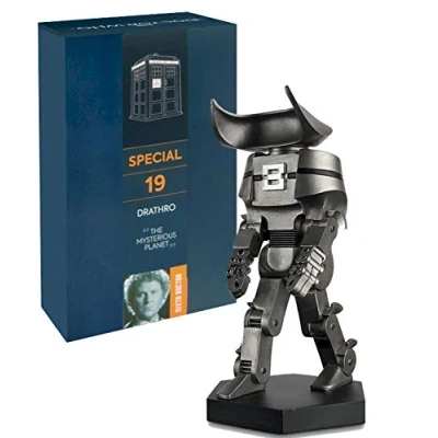 Image of Official Licensed Merchandise Doctor Who Figurine Collection Drathro Hand Painted 1:16 Scale Collector Boxed Model Figure #SP19