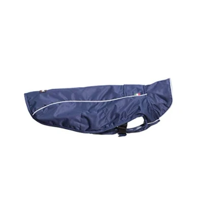 Image of CHIARA Chester Dog Raincoat, Navy, Medium