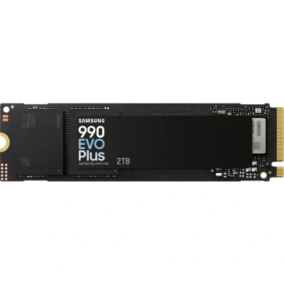 Image of Samsung 990 EVO Plus, 2TB, PCIe 4.0 x4 / 5.0 x2, NVMe2.0 (up to 7250 MB/s), NVMe M.2 (2280), Internal Solid State Drive (SSD), MZ V9S2T0BW