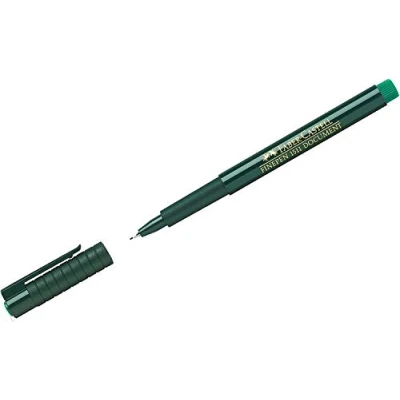 Image of Faber Castell Fibre Pen, Fine Pen 1511, 0.4 mm, blue, 10 Stifte