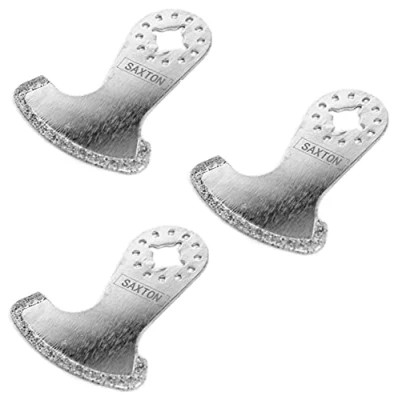 Image of SHDSB 3X Saxton Diamond Blades for Fein Multimaster Bosch Makita Oscillating Multitool