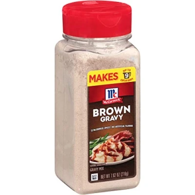 Image of McCormick Brown Gravy Mix, 7.62 oz