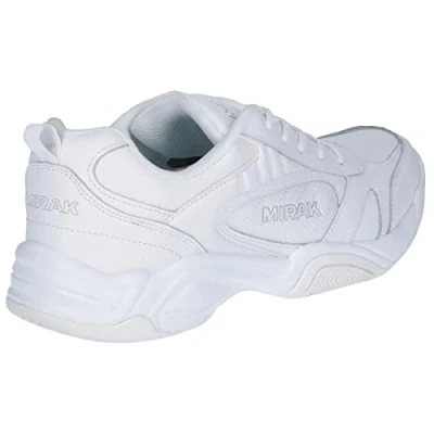 Image of Mirak Contender Lace Trainer / Mens Trainers Unisex Sports (41 EUR) (White)