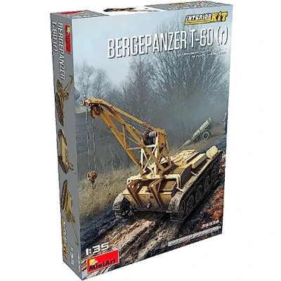 Image of Miniart MIN35238 Bergepanzer T 60(r) Interior Kit Plastic Model, Various, Mittel
