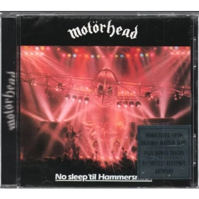 Image of Motorhead No Sleep &#039;Til Hammersmith 1996 French CD album ESMCD313