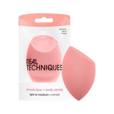 Image of REAL TECHNIQUES Miracle Face and Body Complexion Sponge Pack of 1 +