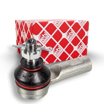 Image of 48810M76M00000 Track rod end FEBI BILSTEIN 109577 Front Axle Left, Right with crown nut SUZUKI: Alto VII, NISSAN: Pixo