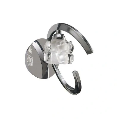 Image of Ice Wall Lamp Switched 1 Light G9 ECO, Polished Chrome
