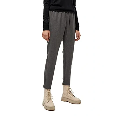 Image of Desires Glisva Pants, Grey Trousers Women, Spring For Women Uk, Size XS