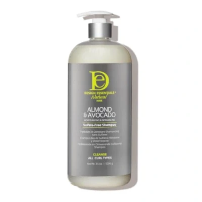 Image of Design Essentials Almond &amp; Avocado Moisturizing/Detangling Shampoo, 32 Ounce