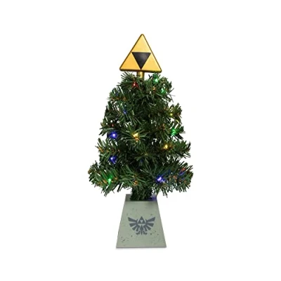 Image of Legend Of Zelda The Triforce LED USB Powered Light Up Desktop Holiday Tree