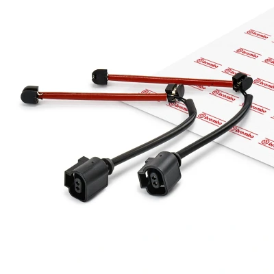 Image of 7PP907637A, 958907637, 97060914500, 971907637A Brake Pad Wear Sensor BREMBO A 00 448 PORSCHE: Panamera, Cayenne