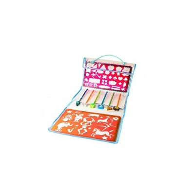 Image of Meadow Kids Stencils and Pencils Blue