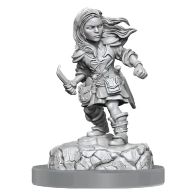 Image of Wizkids D&amp;D Nolzurs Marvelous Halfling Rogue Female Miniatures