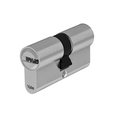 Image of YALE YC201KD354005N1 YC201 Cylinder for Lock, 35 mm 40 Nickel Plated, Doppio cilindro