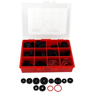 Image of Arctic Hayes 170 Pieces Water Tap Washer Repair Kit in Compact Carry Case with 12 Compartments for Quick and Easy Identification &amp; Installation