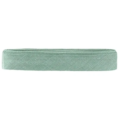 Image of Inastri Cotton Bias Binding 14/4/4mm Colour Sage Green 116 3m, 100%, 13 x 11 2 cm
