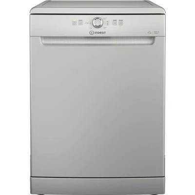 Image of Indesit Push and Go D2F HK26 S UK 14 Place Setting Dishwasher Silver