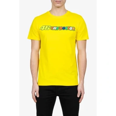 Image of Valentino Rossi T Shirt 46 Doctor S,Yellow,Man