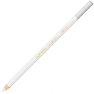 Image of STABILO Chalk Pastel Pencil CarbOthello Pack of 1 Titanium White