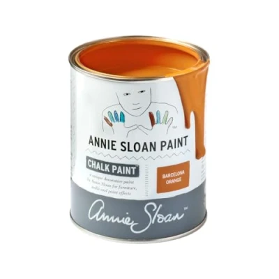 Image of Annie Sloan Chalk Paint 1 litre (Barcelona Orange)