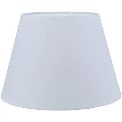 Image of Sinta Lampshades Modern Coolie Fabric Relacement Light Shade Small for E14/E27 Table Lamp Bedside Wall Lampshade,Ø12/30cm White
