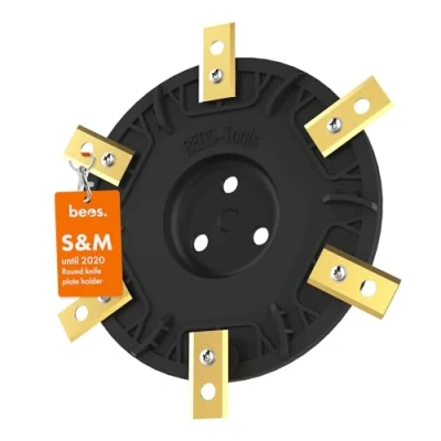 Image of BEOS® Robot Lawnmower Tuning Blade Disc for 6X Blades Glass Fibre Reinforced Turntable with 6 Worx Landroid S&amp;M (Until 2020), Landxcape, Kress &amp; Einhell