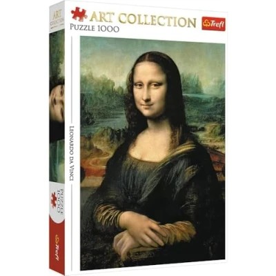 Image of Trefl WPU 10542 01 002 Gioconda 1000 Elements Premium Art Collection for Adults and Children from 12 Years Puzzles, Lisa Leonardo Da Vinci