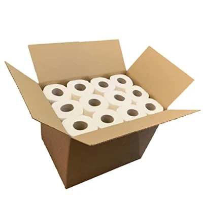 Image of 36 Rolls of Plastic Free Eco Luxury 3 Ply Toilet Roll