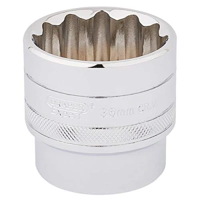 Image of Draper HI TORQ� 12 Point Socket, 1/2&quot; Sq. Dr., 36mm