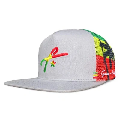 Image of Grace Folly Trucker Hat for Men &amp; Women. Snapback Mesh Caps (Rasta)