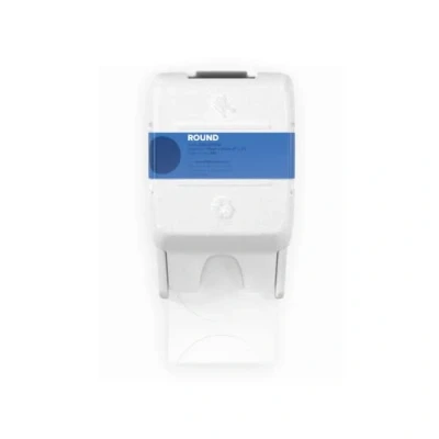 Image of Zebra ZSB Round White Labels for Thermal Label Printer Cartridge LC9W 2 x inch (450 in Cartridge) Compatible with DP14 4 Machine